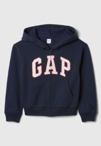 Blusa  de Moletom GAP Com Capuz Azul-Marinho