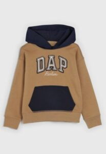 Blusa de Moletom GAP x Dap Full Print Caramelo