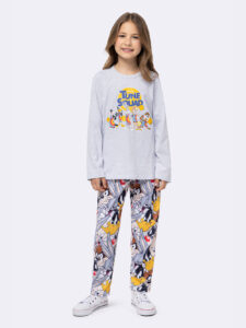 Pijama Manga Longa Infantil Tune Squad