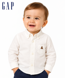 Camisa Infantil GAP Manga Longa