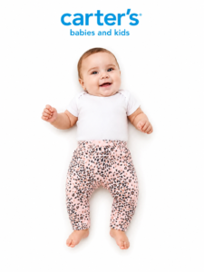 Legging Infantil Rosa com Estampa de Onça