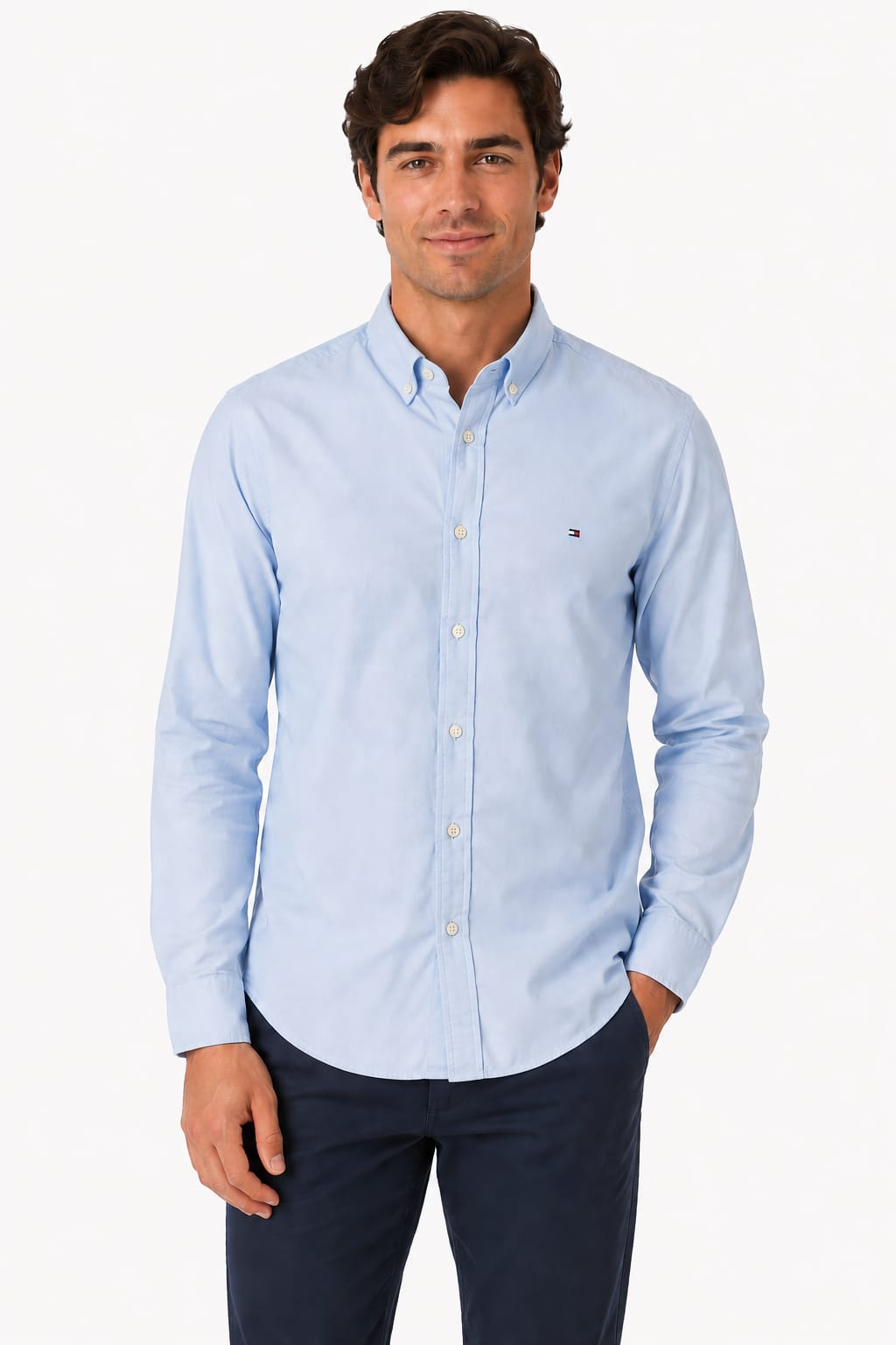 Camisa Tommy Hilfiger Manga Longa
