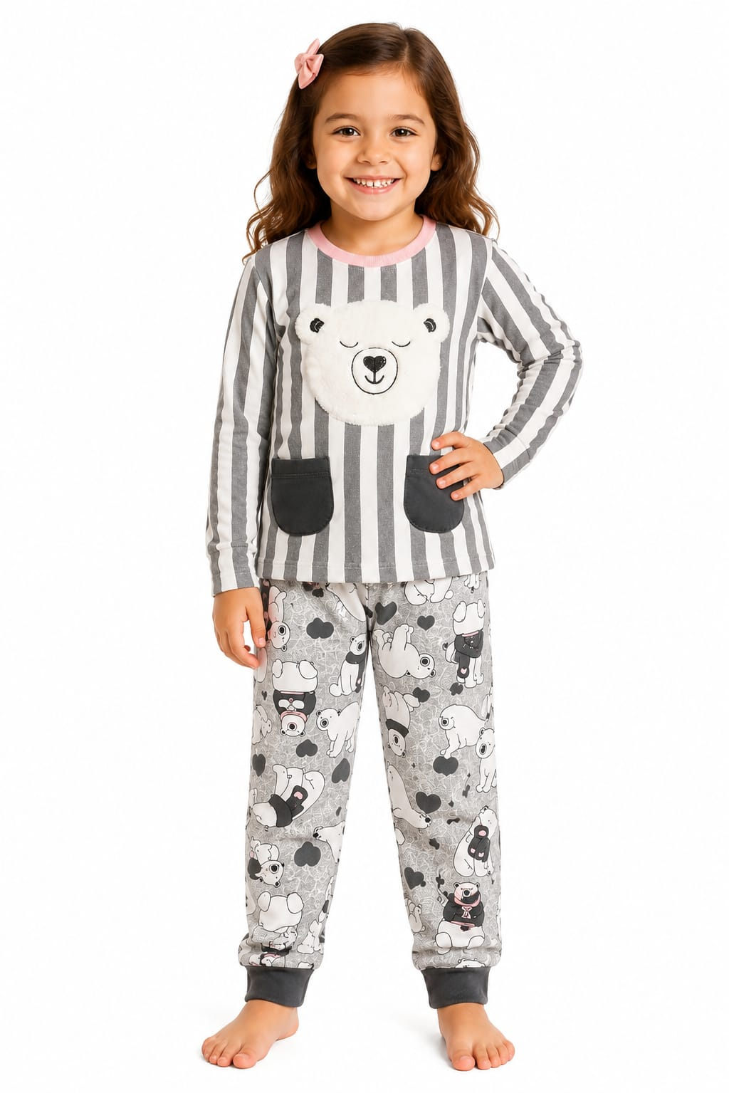 Pijama infantil Ursinho