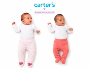 Kit 2 Conjuntos Carter's Bebês Prematuros
