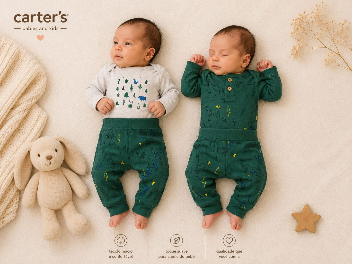 Trio Carter's Linha Prematura - Imagem 2