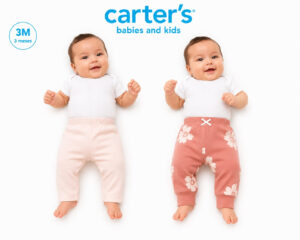 Calça Carter's kit 2 peças