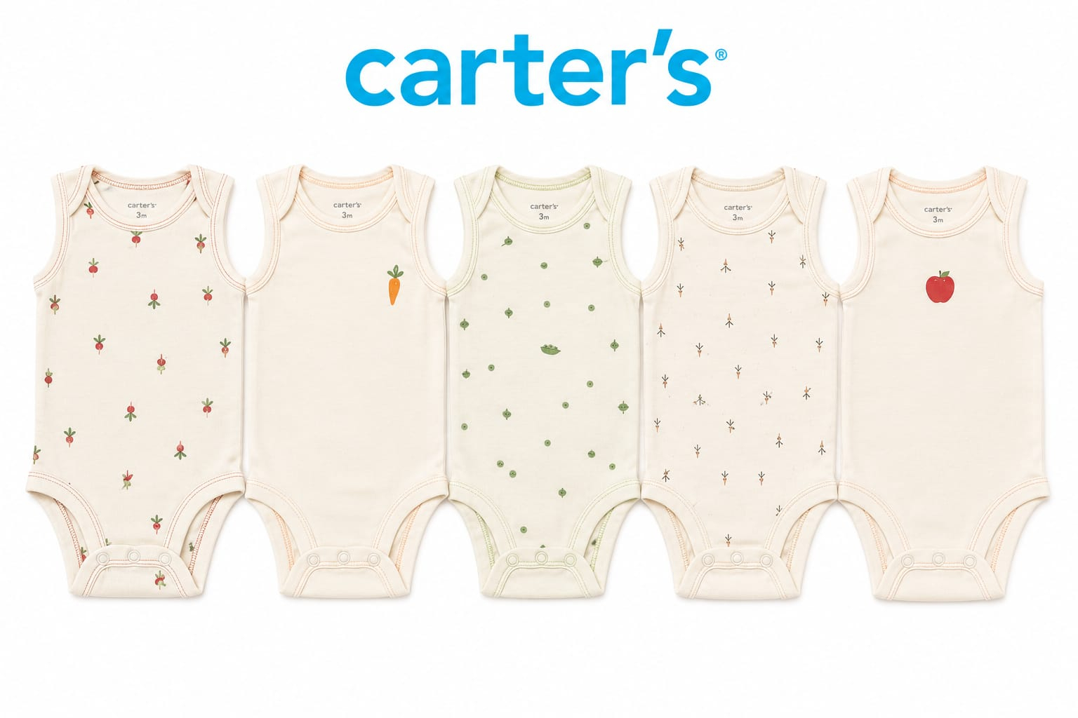 Kit 5 body Carter’s - Imagem 2