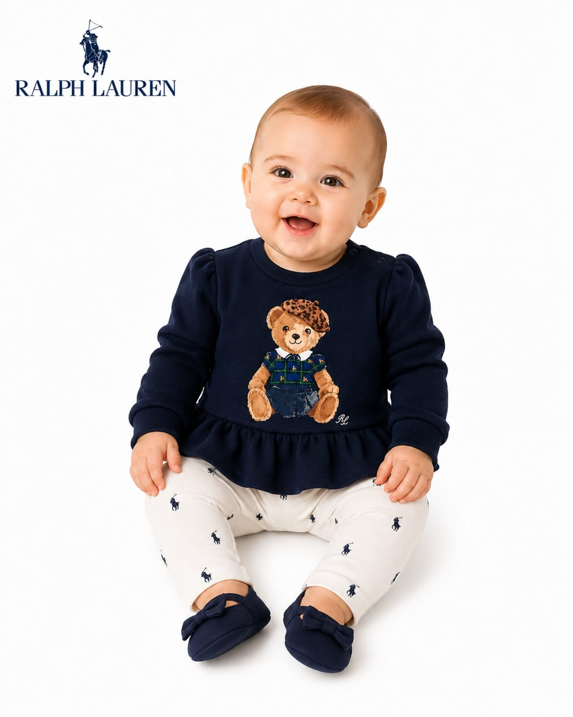 Blusa moletom Ralph Lauren Polo Bear