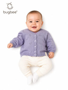 Cardigan Infantil Bugbee em Tricô