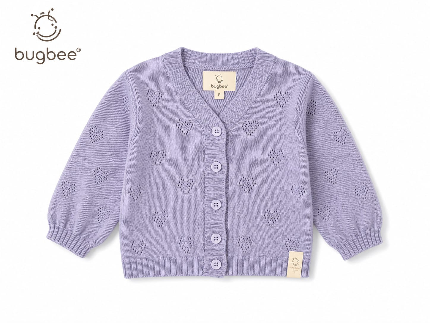 Cardigan Infantil Bugbee em Tricô - Imagem 2
