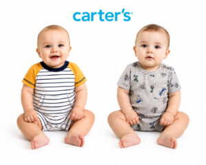 Kit Carter's com 2 macacões curto