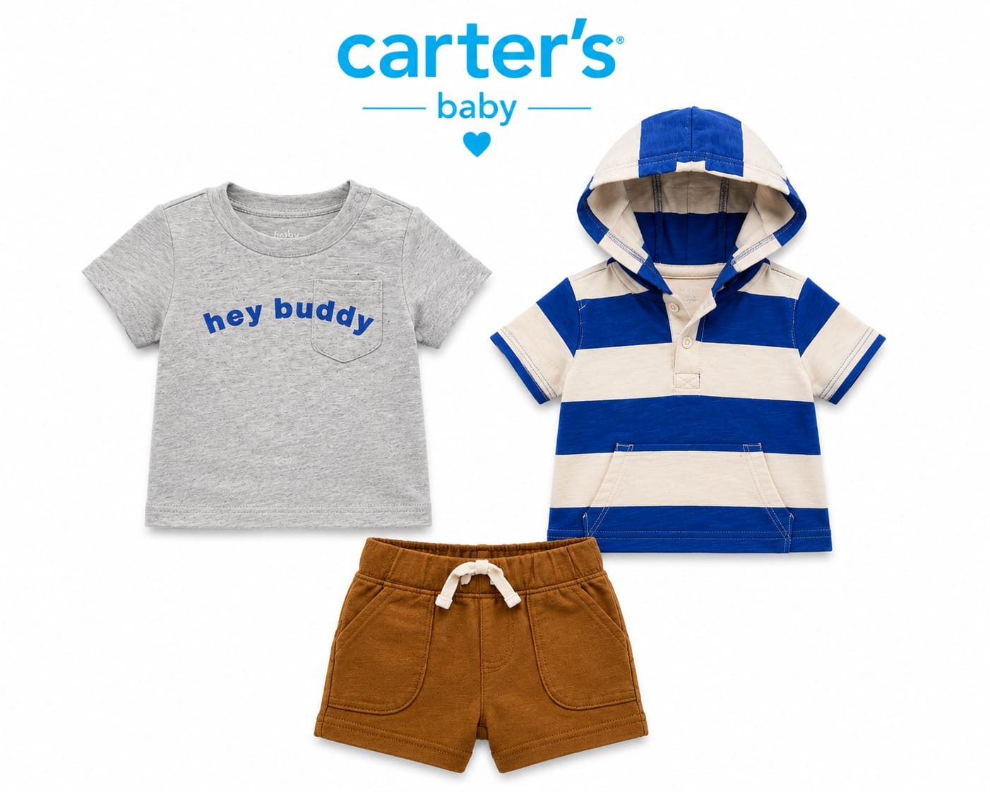 Conjunto Carter's 3 Peças para Bebê - Imagem 2