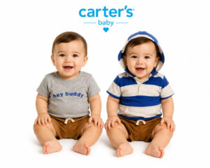 Conjunto Carter's 3 Peças para Bebê