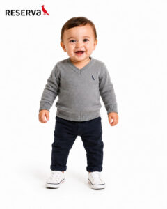 Cadigan Tricô Infantil Reserva Mini