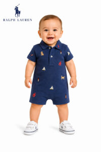 Macacão Polo Ralph Lauren Bebê