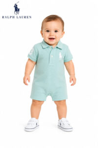 Macacão Polo Ralph Lauren Bebê