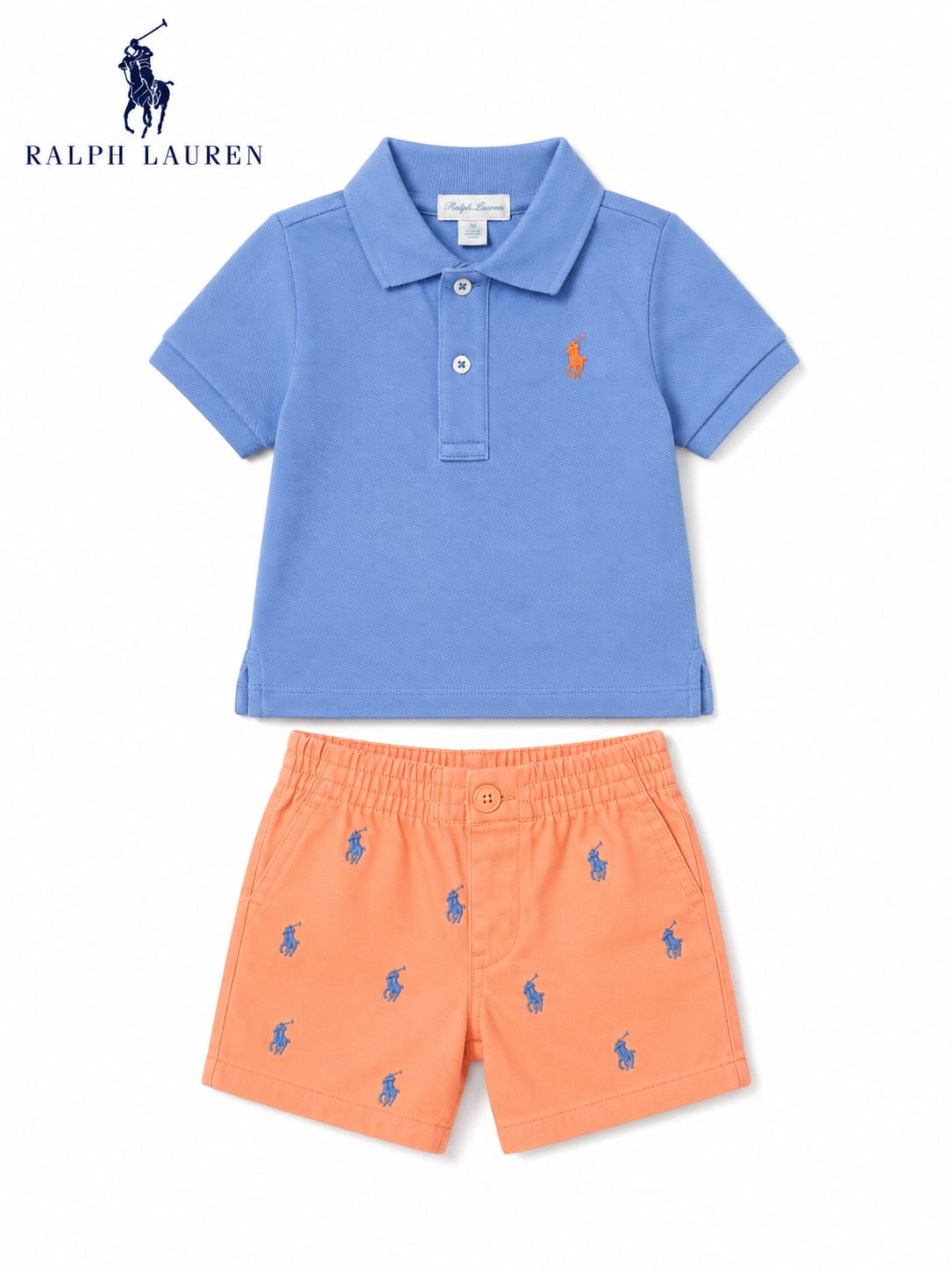 Conjunto Ralph Lauren Camisa Polo e Shorts - Imagem 2