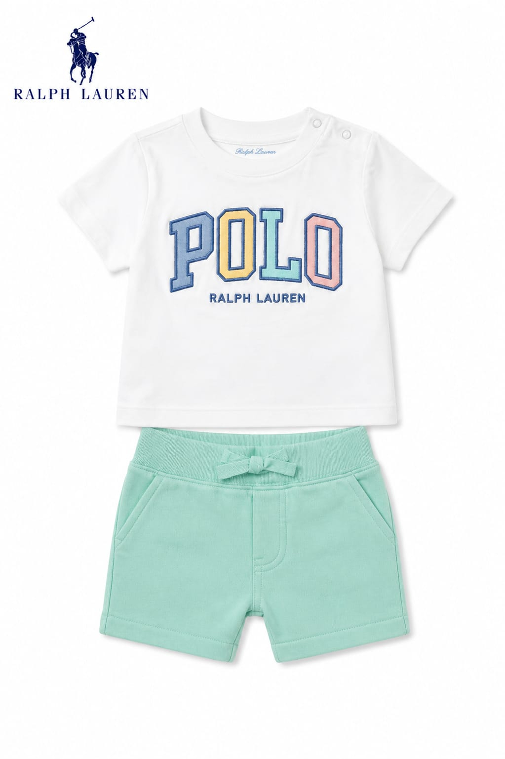 Conjunto Ralph Lauren Camiseta e Shorts - Imagem 2