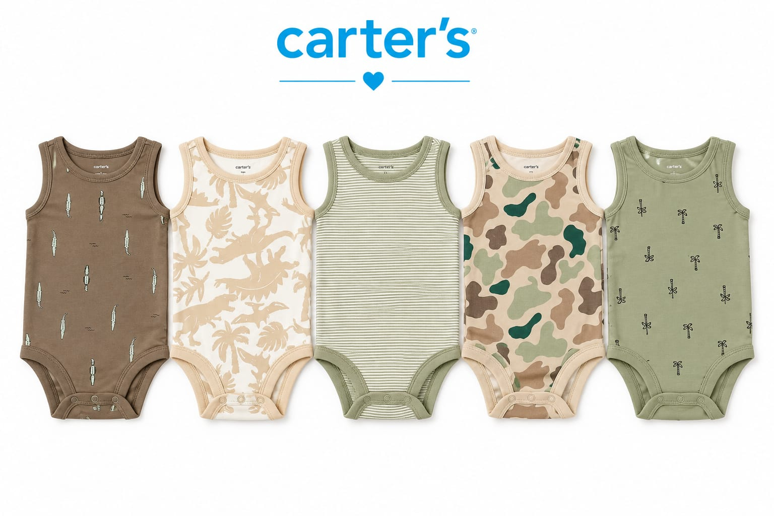 Kit 5 Bodies Regata Carter's - Imagem 2