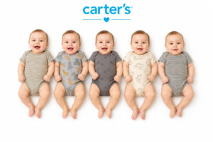 Kit com 5 Bodies Carter's