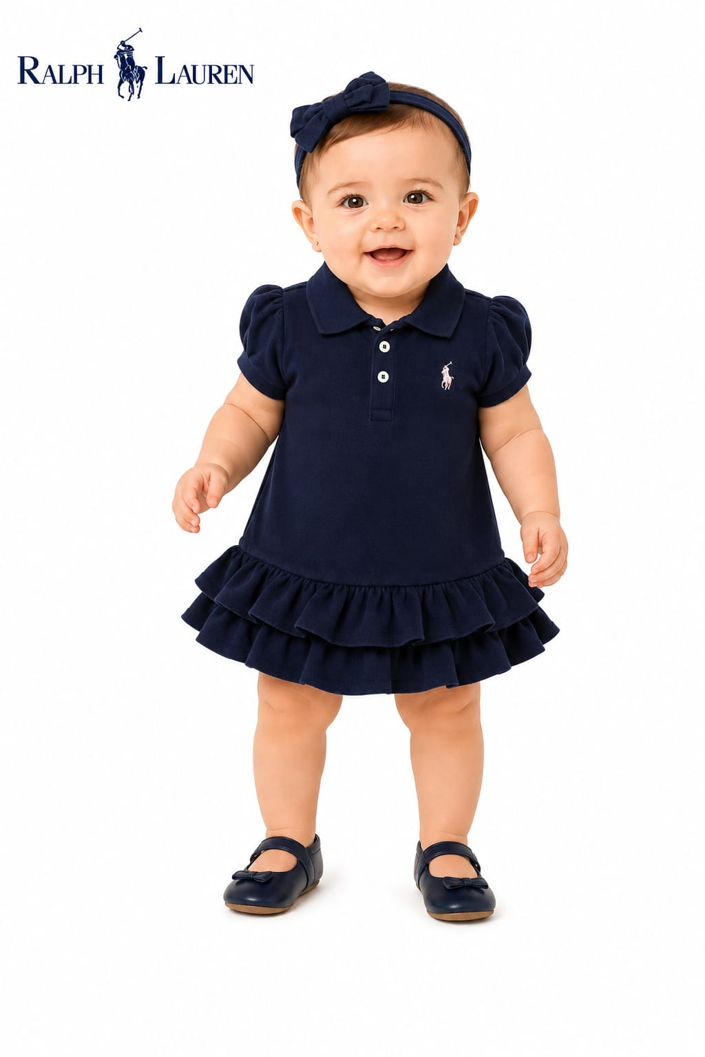 Vestido Polo Ralph Lauren Infantil