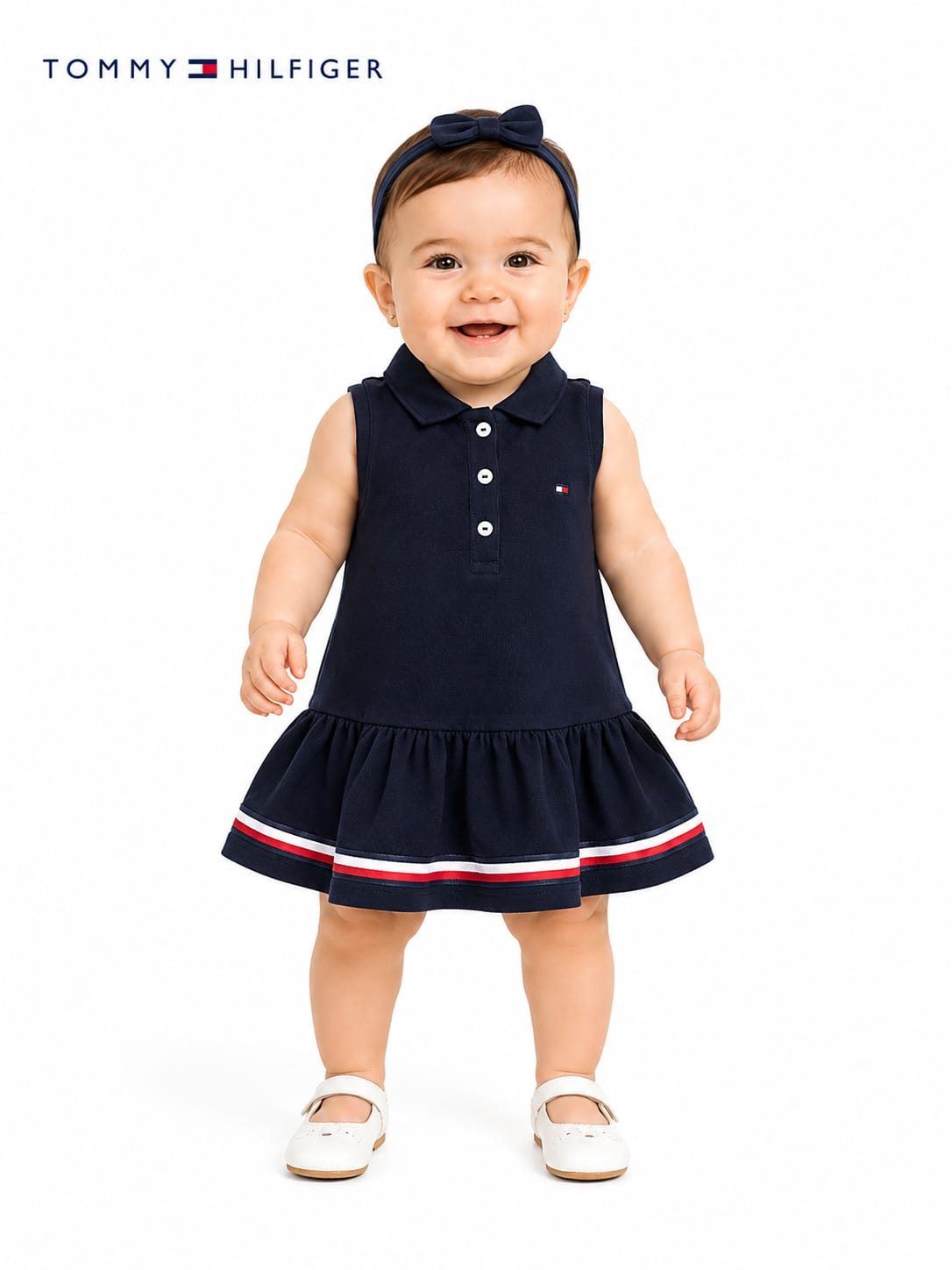 Vestido Regata Tommy Hilfiger Infantil