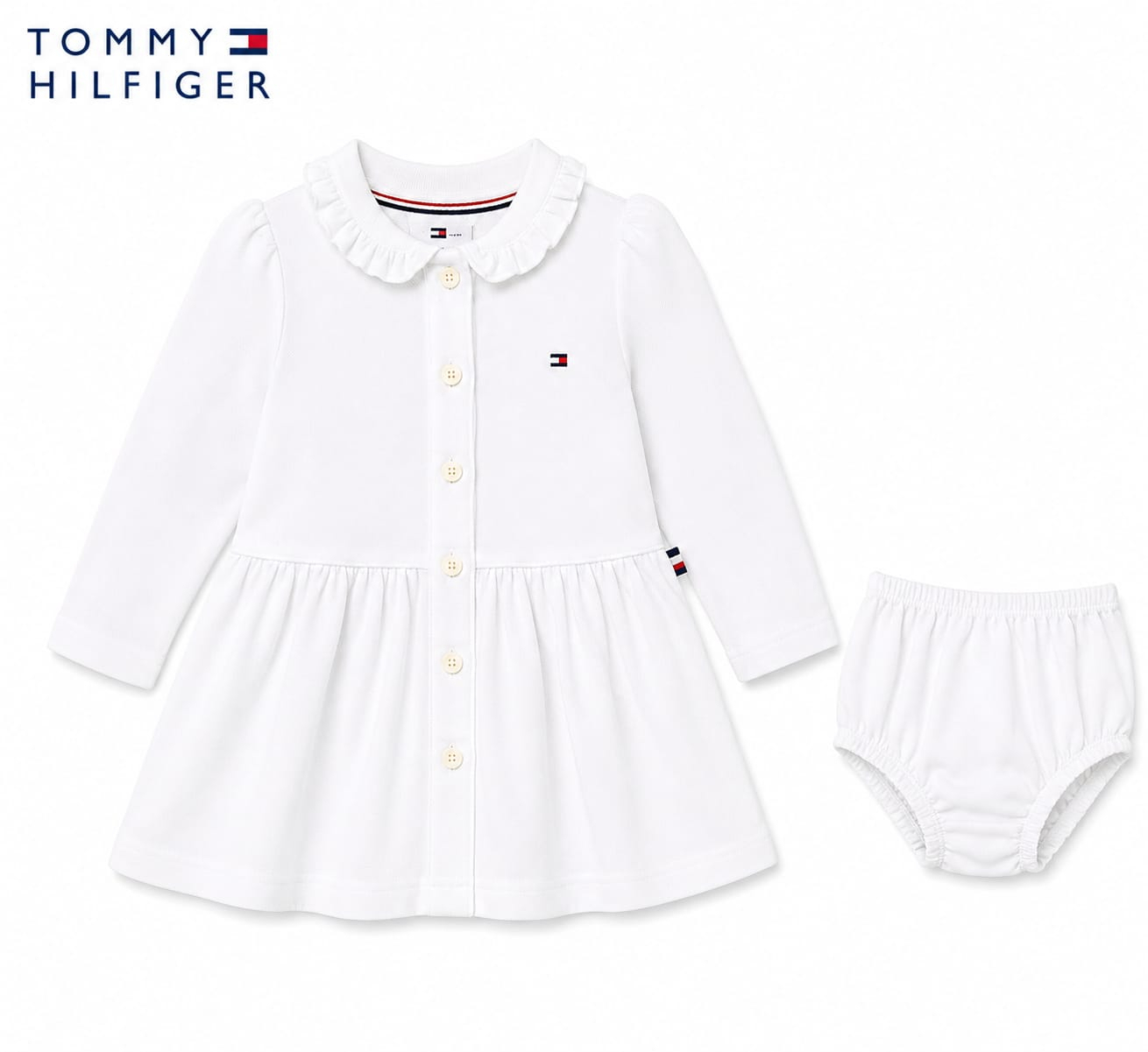 Vestido Tommy Hilfiger Branco com Calcinha - Imagem 2