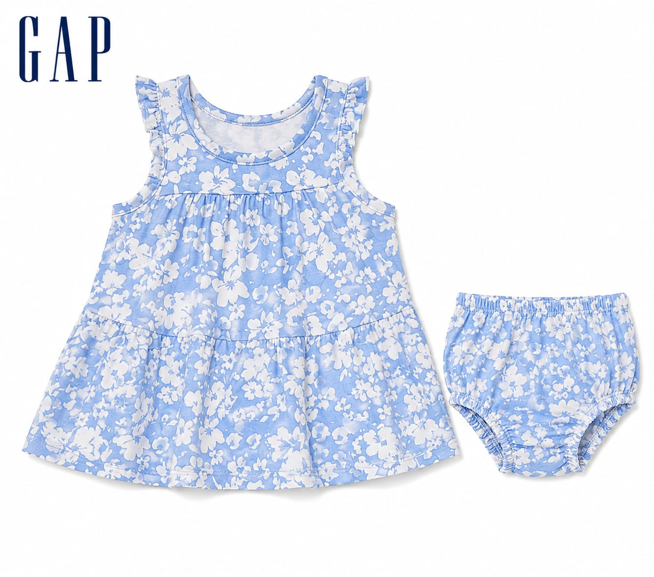 Vestido GAP Infantil Floral com Calcinha - Imagem 2