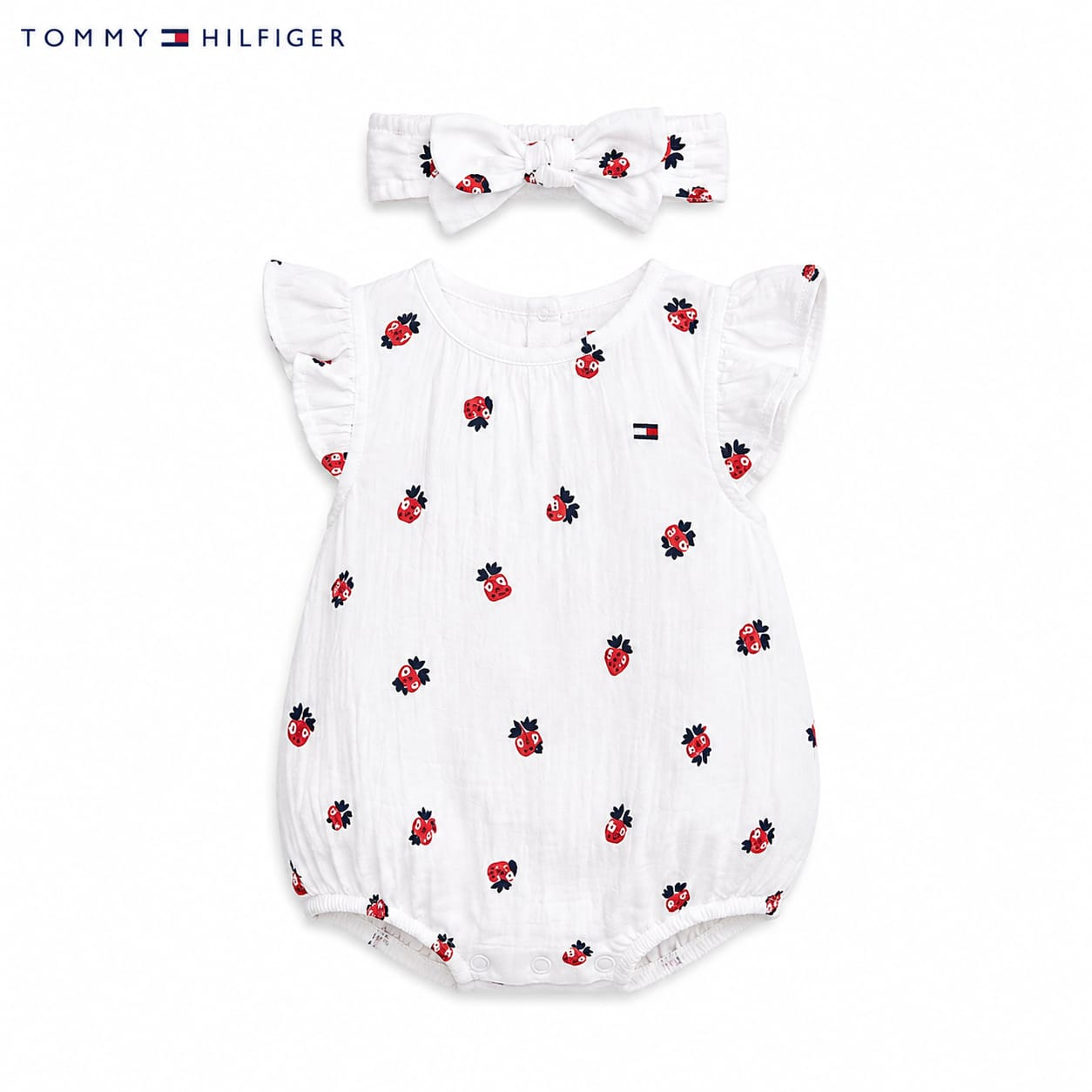 Macacão Curto Tommy Hilfiger com Faixa de Cabelo - Imagem 2
