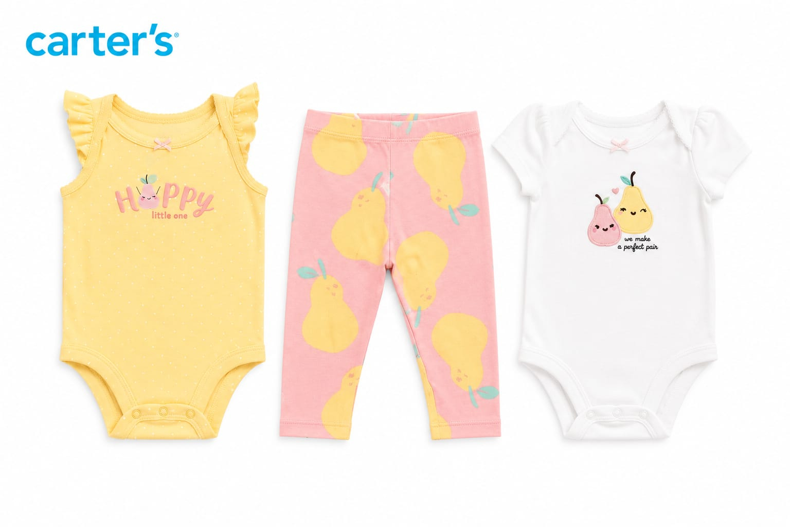 Trio Carter's 3 Peças para Bebê - Imagem 2