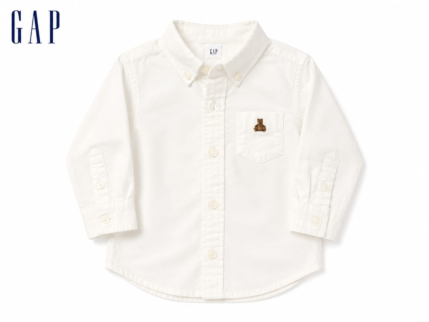 Camisa Infantil GAP Manga Longa - Imagem 2