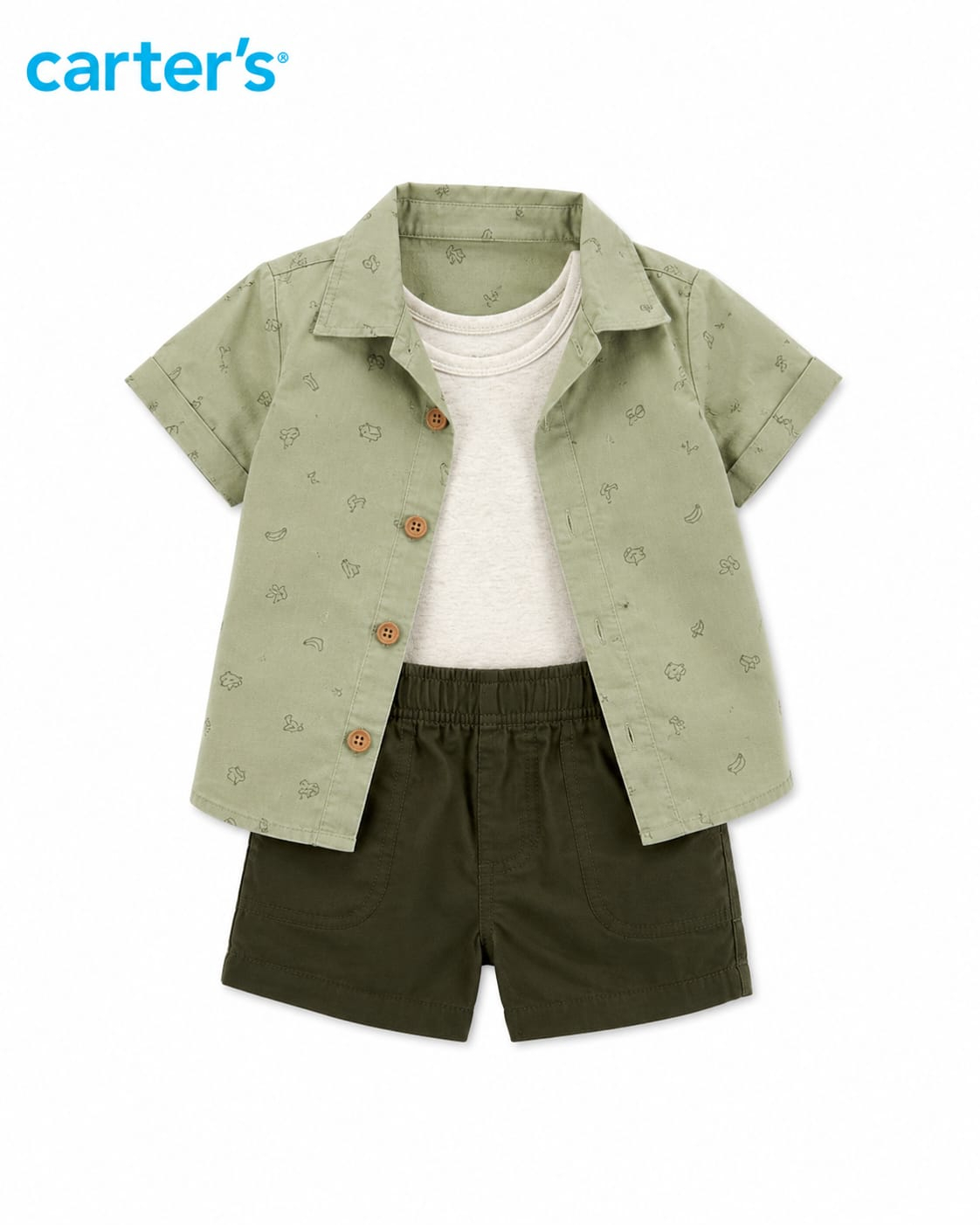 Conjunto Infantil Carter's 3 Peças - Imagem 2