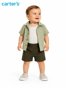 Conjunto Infantil Carter's 3 Peças
