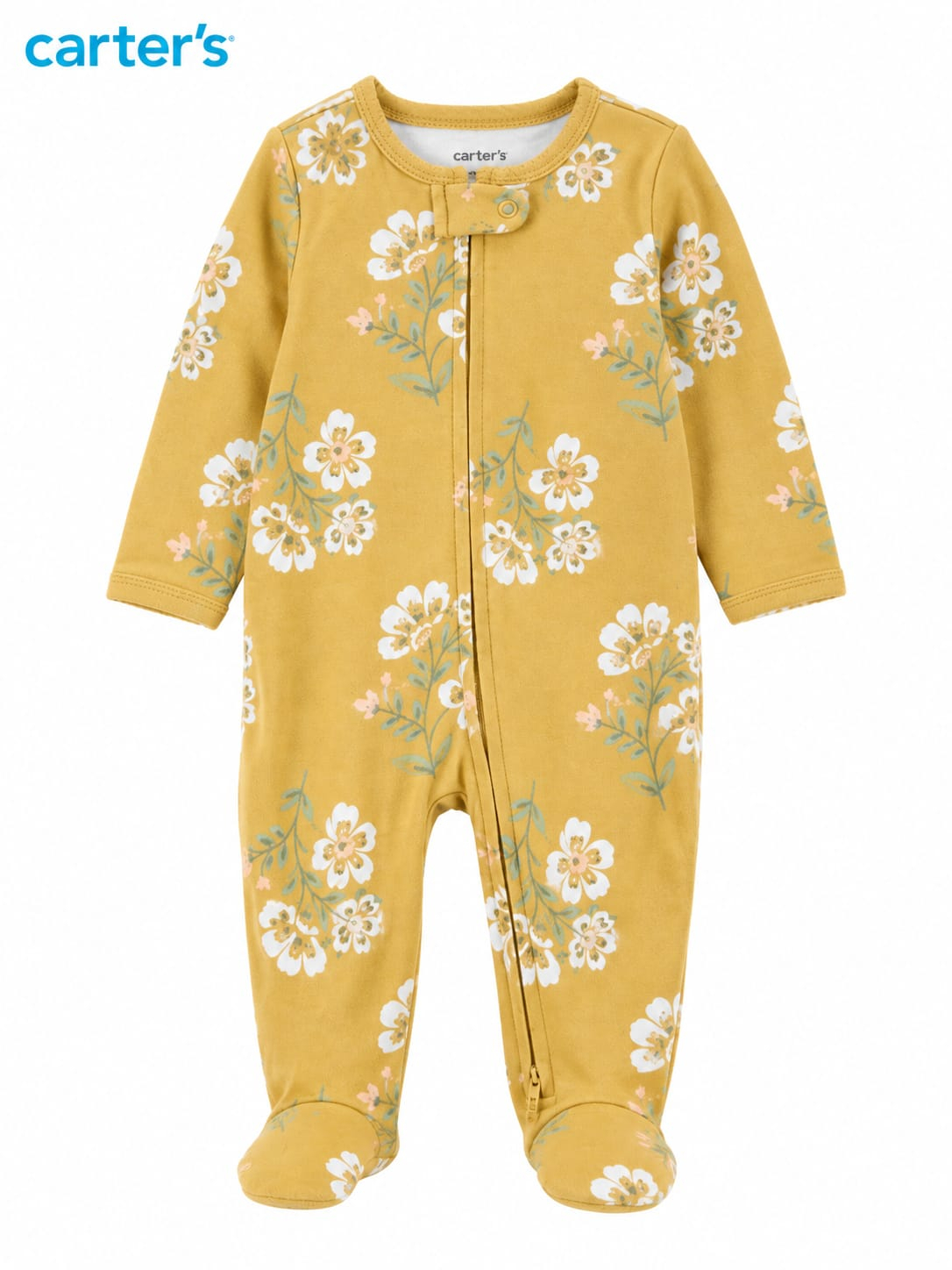 Macacão Longo Carter's Floral para Bebê - Imagem 2