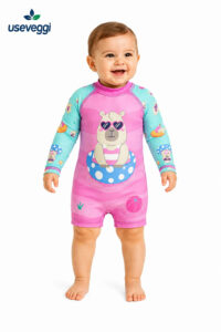 Macacão Infantil de Proteção Solar UV50+