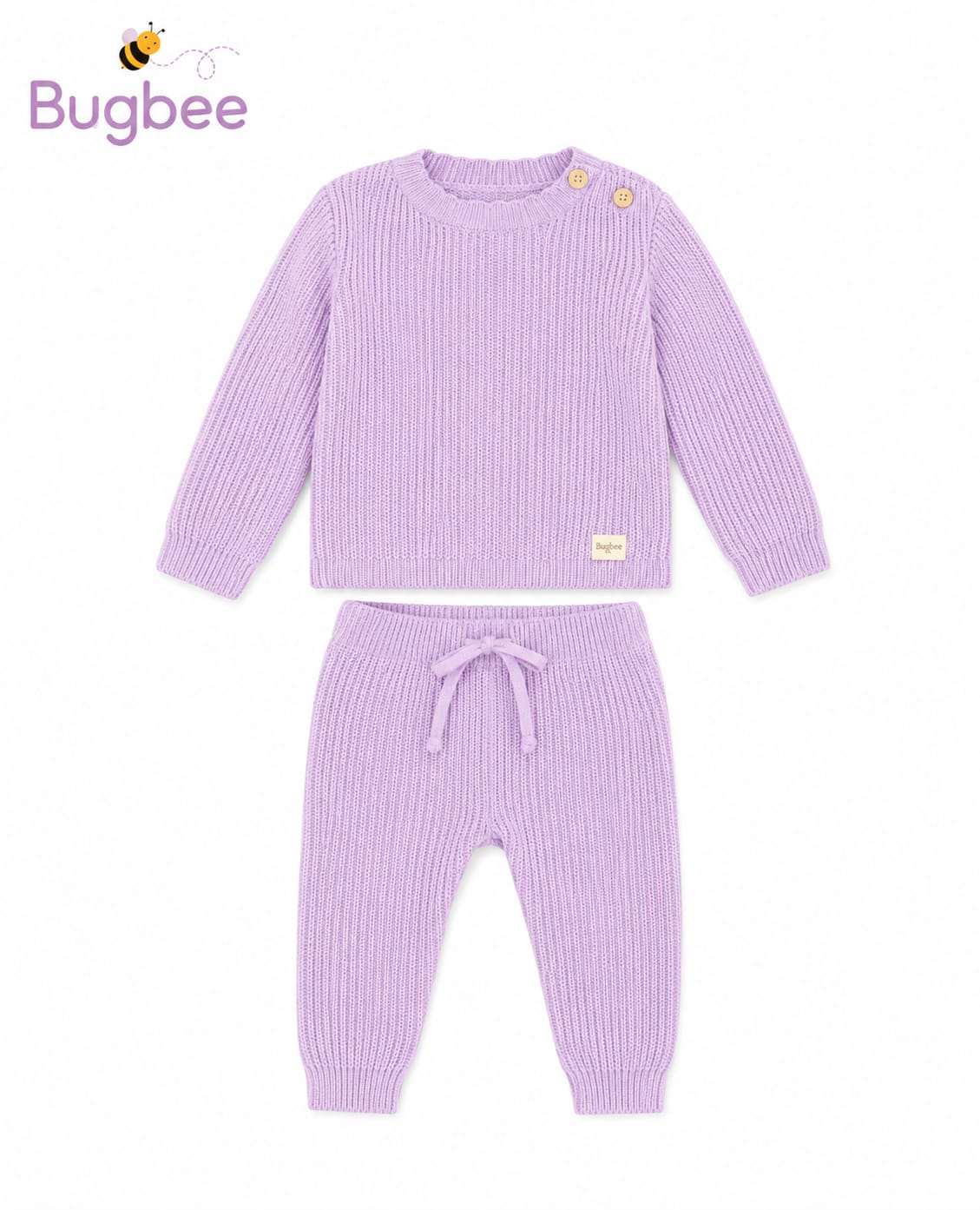 Conjunto Infantil Bugbee em Tricô Canelado - Imagem 2