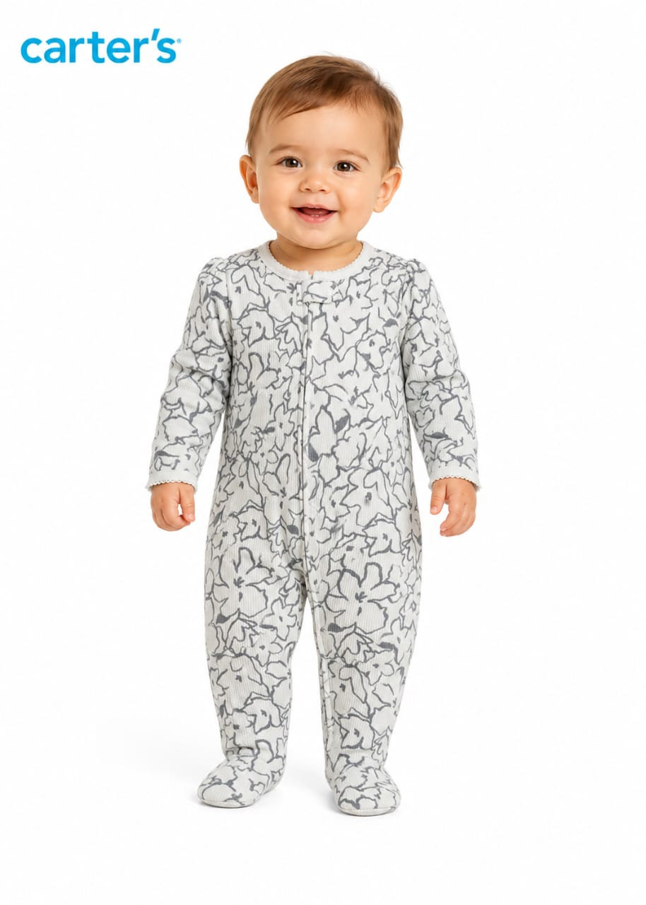 Macacão Carter's para Bebê Estampa Floral