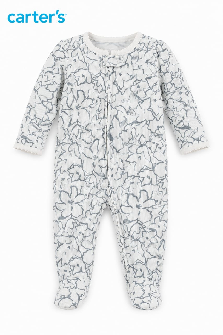 Macacão Carter's para Bebê Estampa Floral - Imagem 2