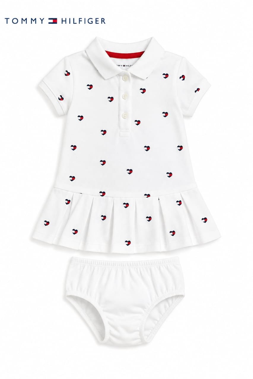 Vestido Polo Tommy Hilfiger para Bebê - Imagem 2