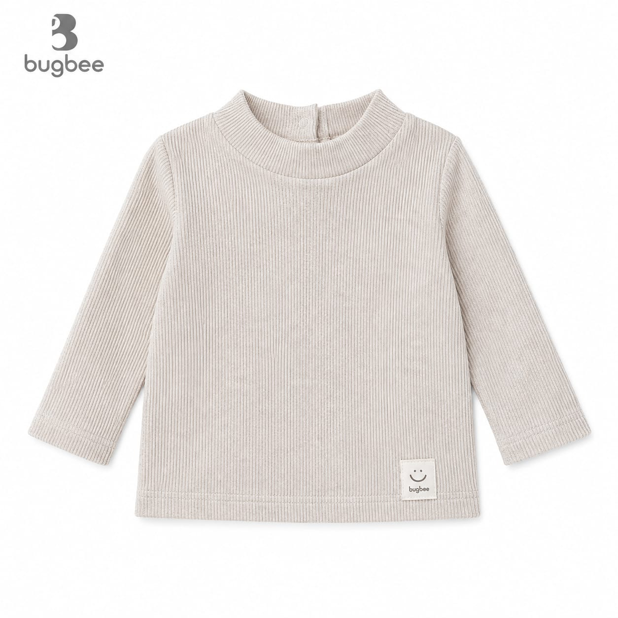 Blusa Canelada Manga Longa infantil Bugbee - Imagem 2