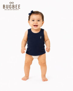 Regata Infantil Bugbee Azul Marinho