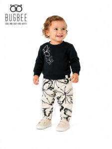 Conjunto Infantil Bugbee Borboletas – Blusa e Calça