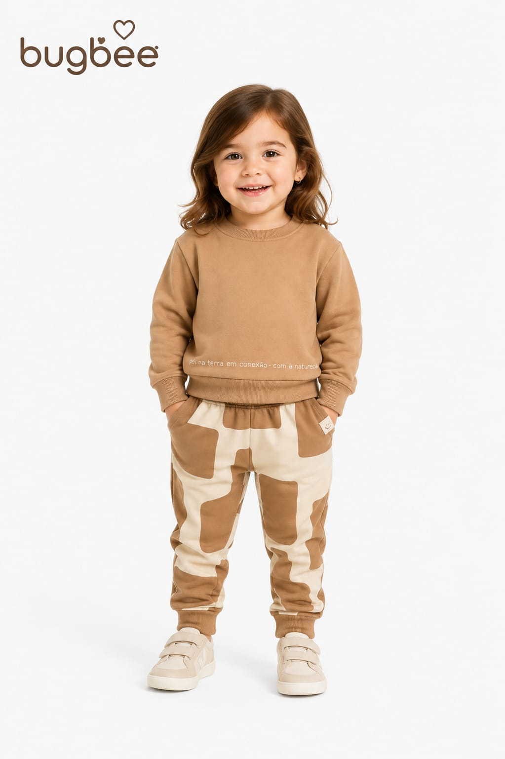 Conjunto de Moletom Infantil Bugbee