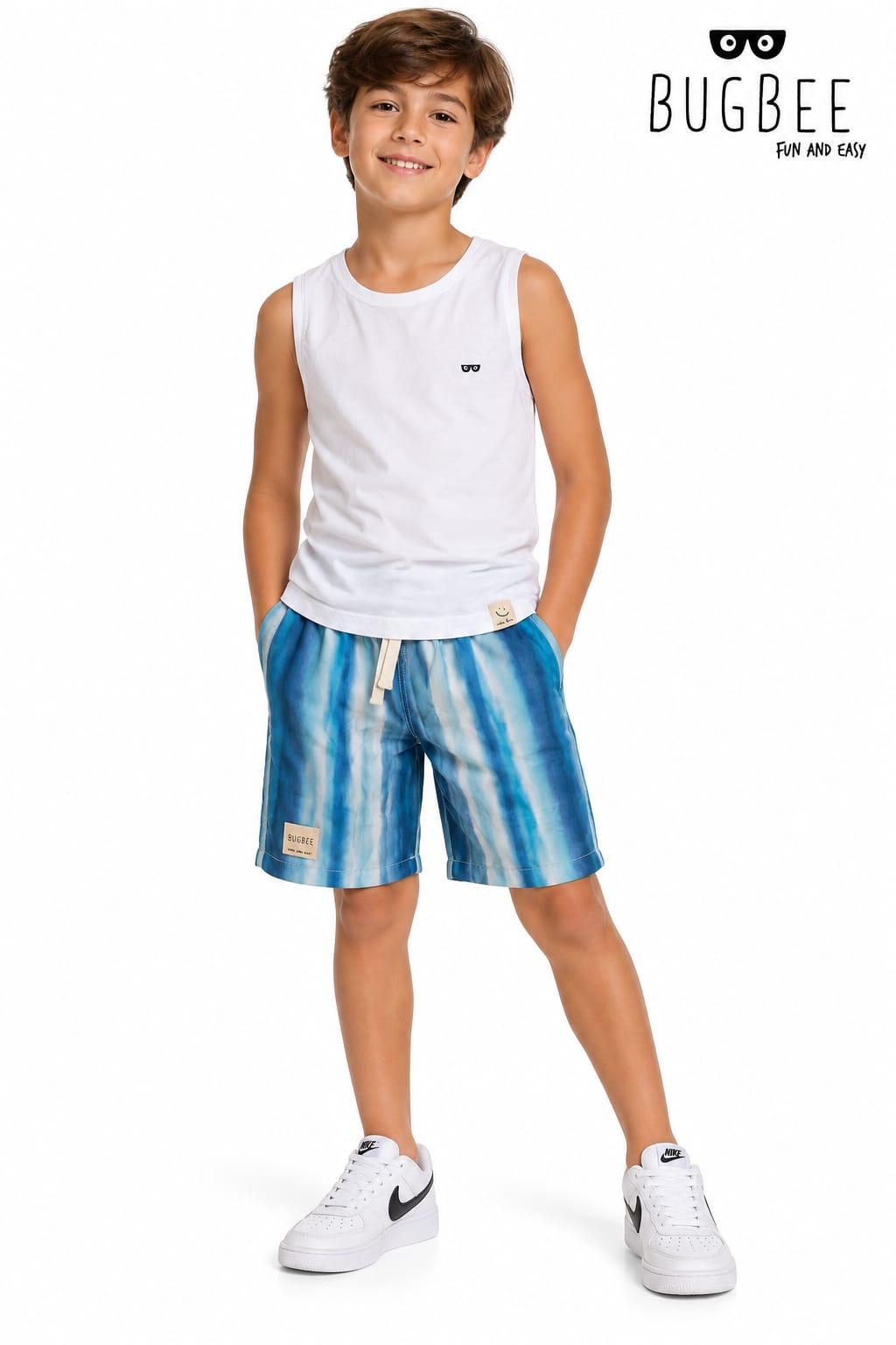 Conjunto Infantil Bugbee Regata e Bermuda