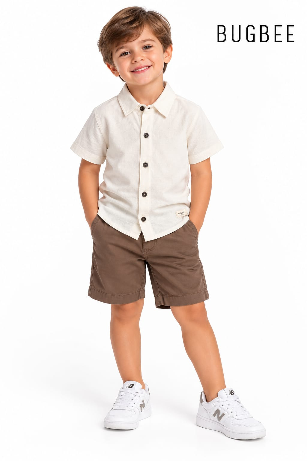 Conjunto Infantil Bugbee Camisa e Shorts