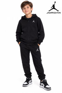 Conjunto  Juvenil Jordan Preto
