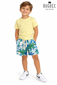 Conjunto Infantil Bugbee – Camiseta e Shorts Estampado