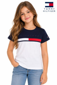 Baby Look Tommy Hilfiger Color Block