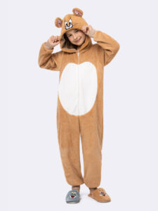 Macacão Infantil Jerry em Fleece com Capuz